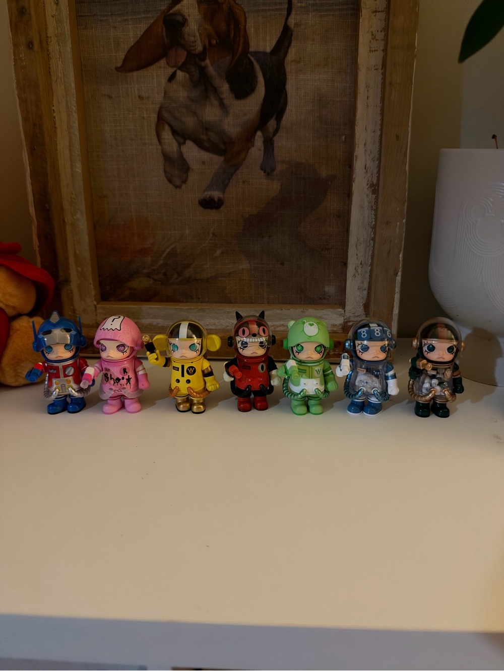 Space Molly figurines